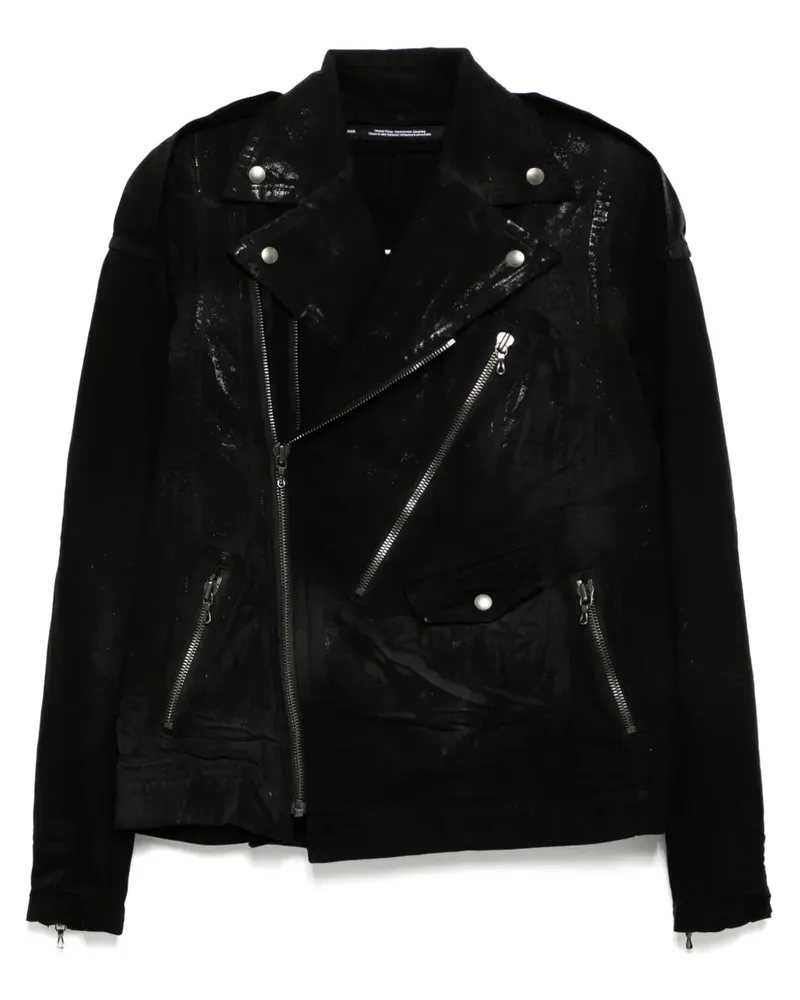 Julius Ana-Moto JD Bikerjacke - Schwarz Schwarz