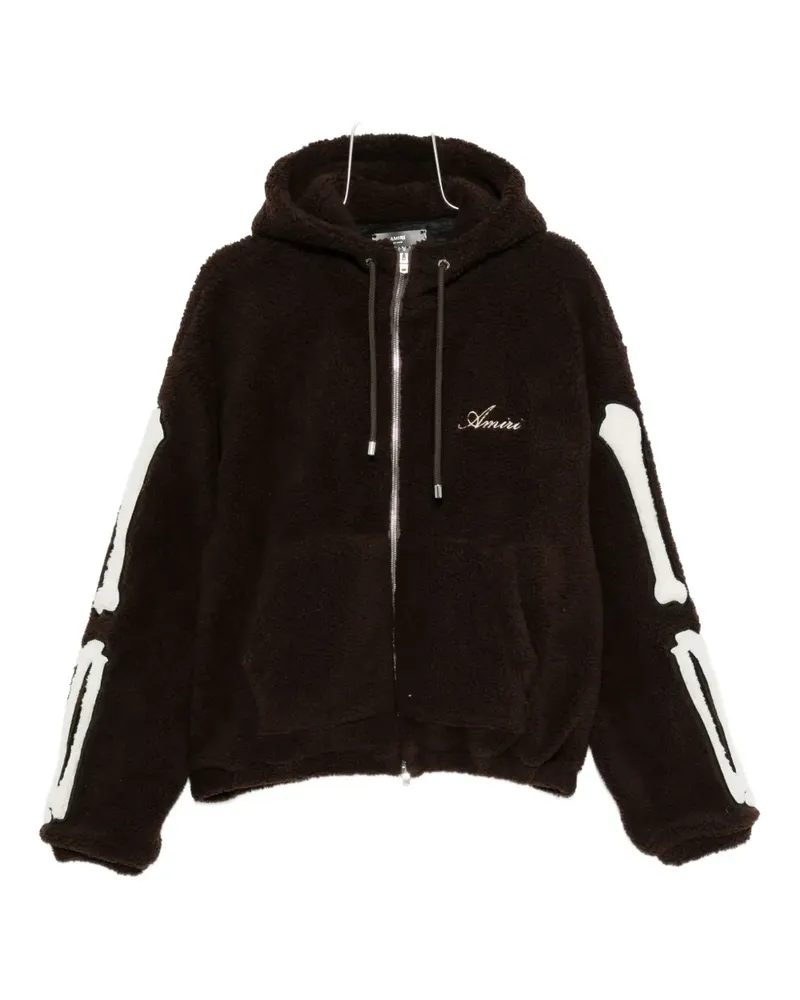 Amiri zip-up hoodie - Schwarz Schwarz