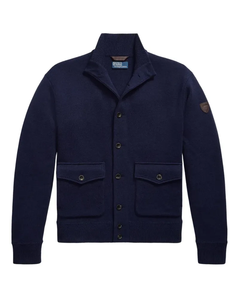 Ralph Lauren Klassischer Cardigan - Blau Blau