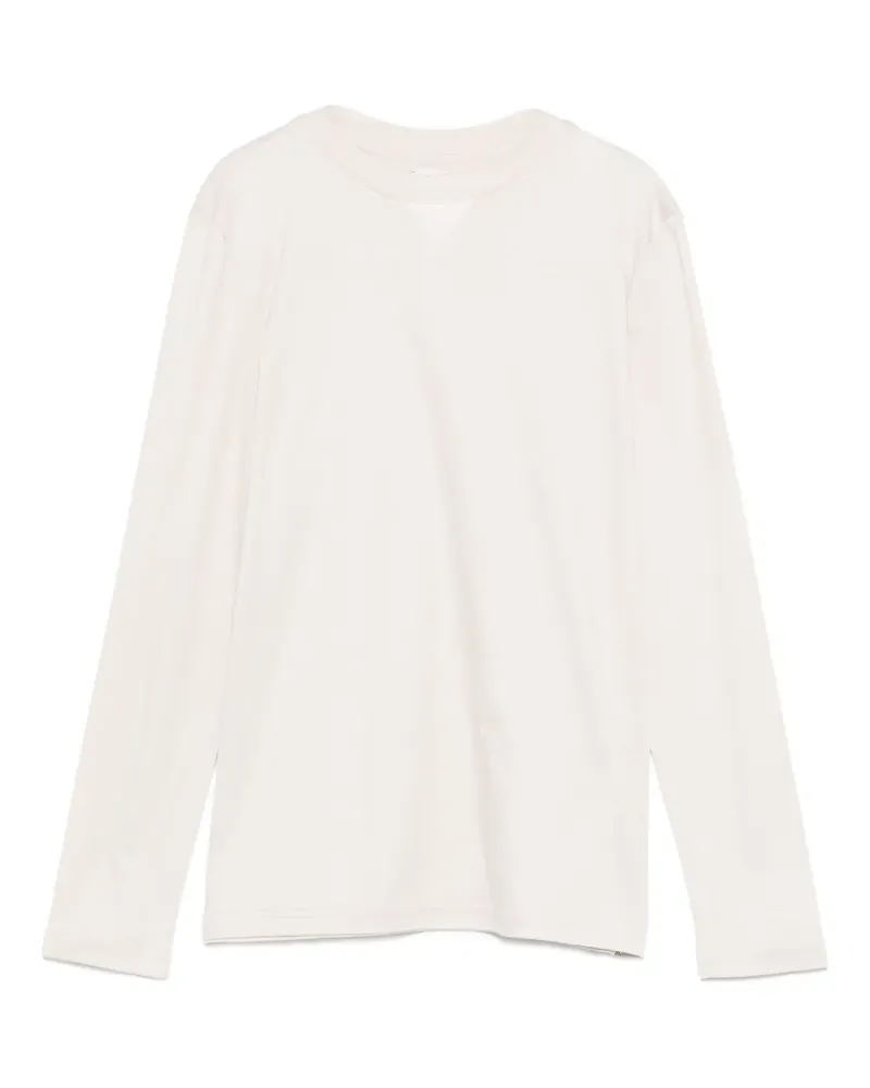 Eleventy Klassisches Langarmshirt - Nude Nude