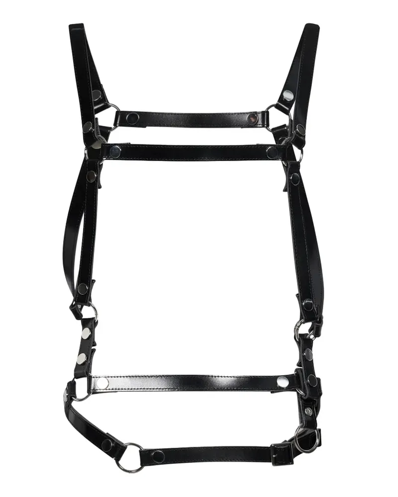 Junya Watanabe Harness aus Leder - Schwarz Schwarz