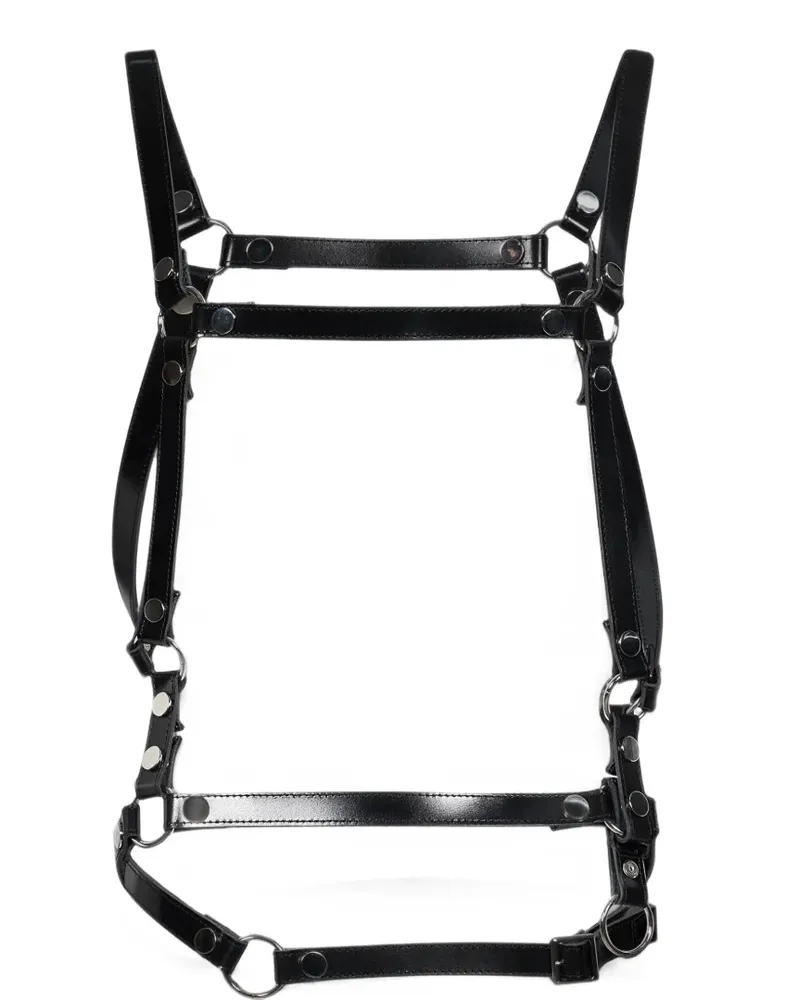 Junya Watanabe Harness aus Leder - Schwarz Schwarz
