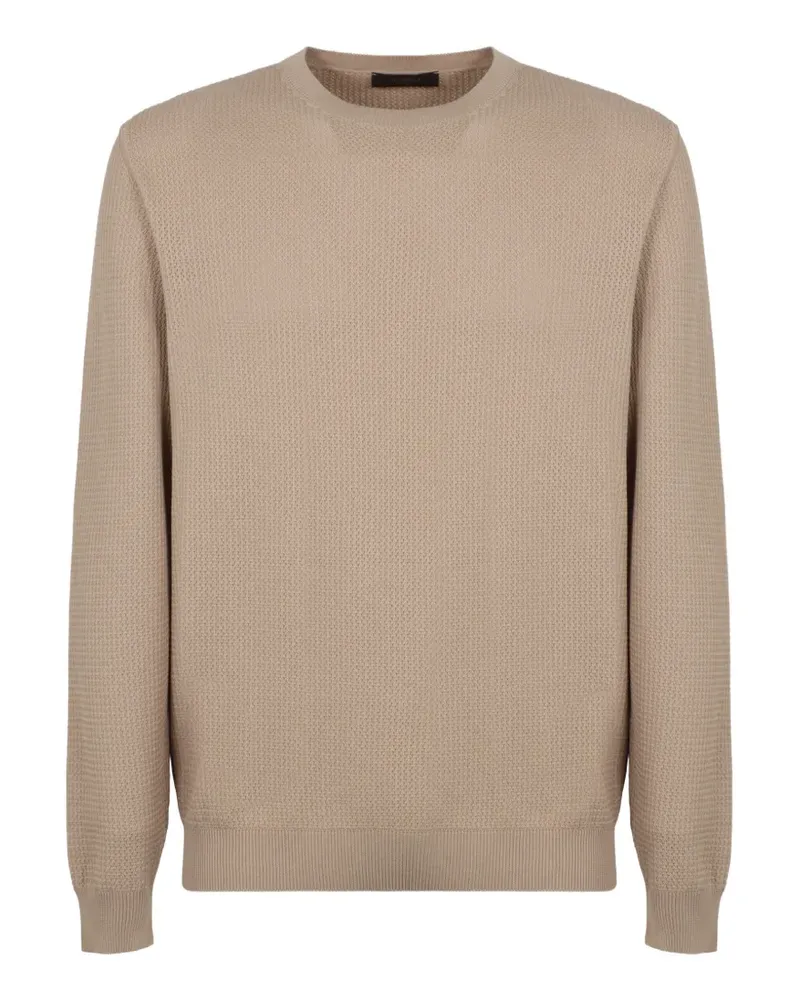 Slowear Pullover mit Rundhalsausschnitt - Nude Nude