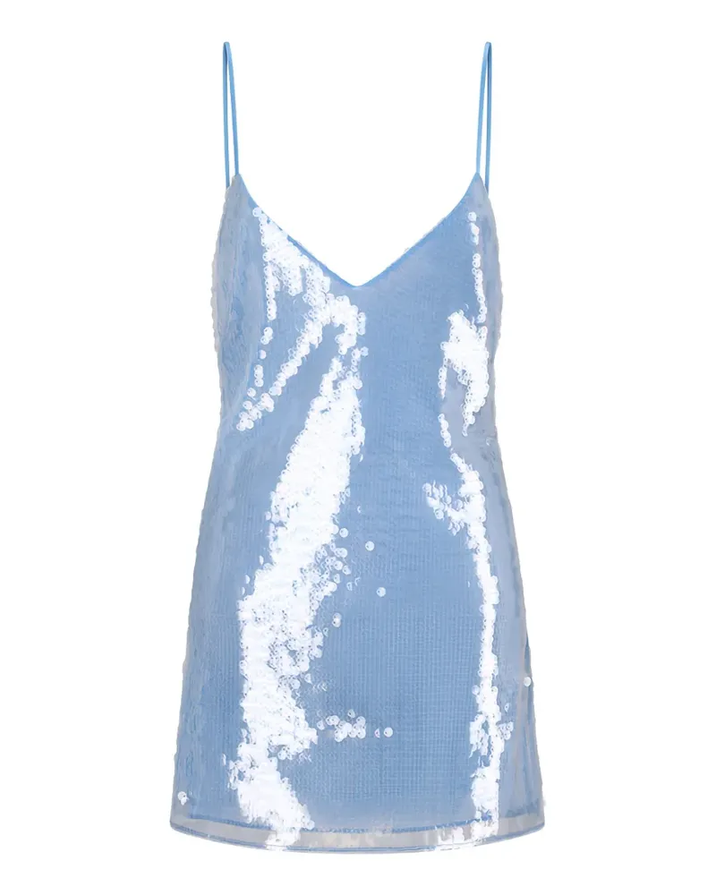 Retrofête Deserae Kleid mit Pailletten - Blau Blau