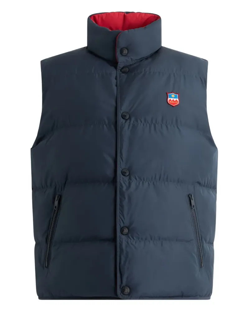 Bally Wendbare Steppweste - Blau Blau