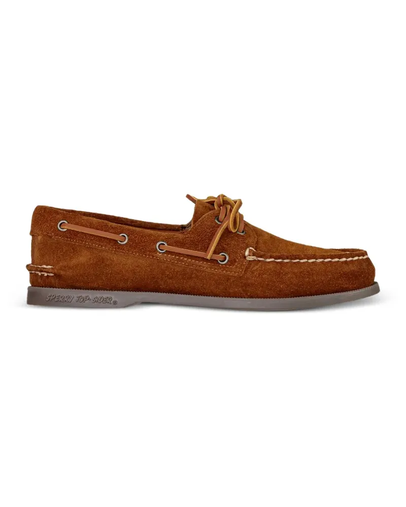 Sperry Top Sider suede boat shoes - Braun Braun
