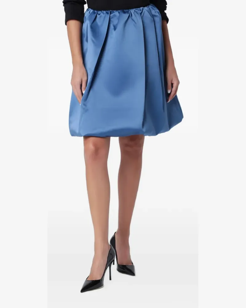 Aliita satin-finish balloon skirt - Blau Blau