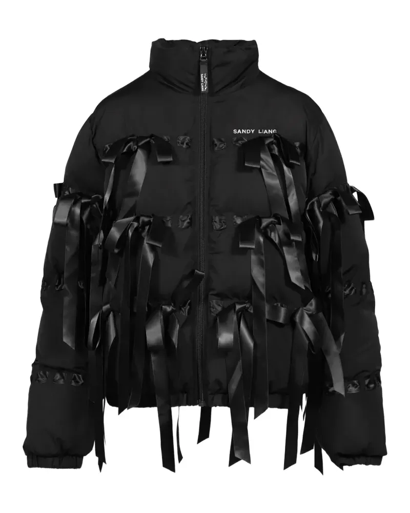 Sandy Liang Visby puffer jacket - Schwarz Schwarz