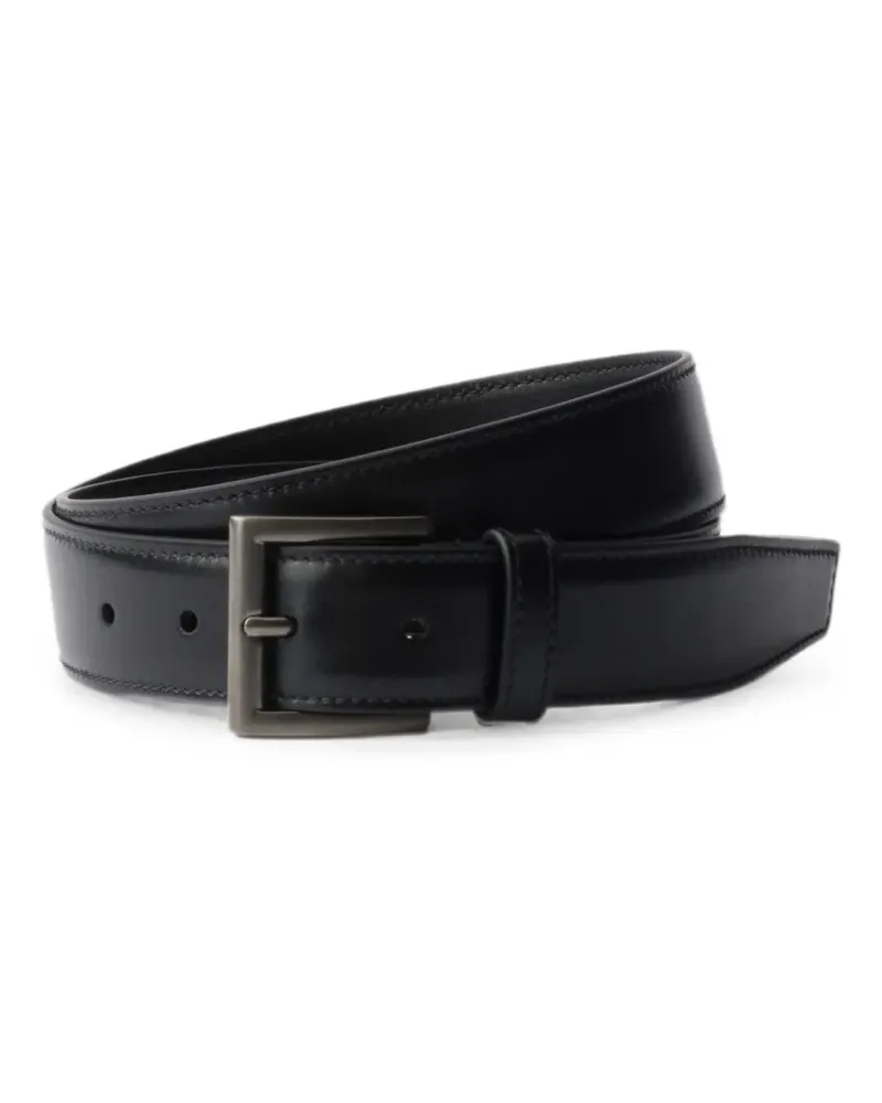 Prada leather belt - Schwarz Schwarz