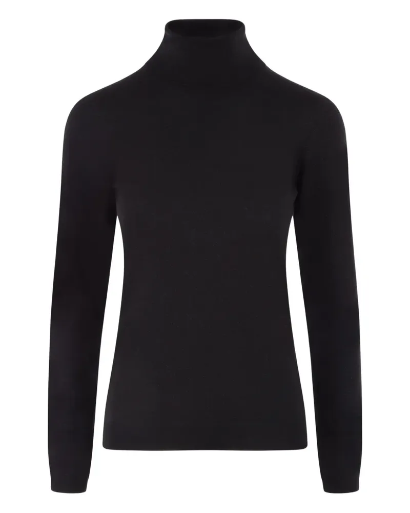 Brunello Cucinelli Schmaler Rollkragenpullover - Schwarz Schwarz