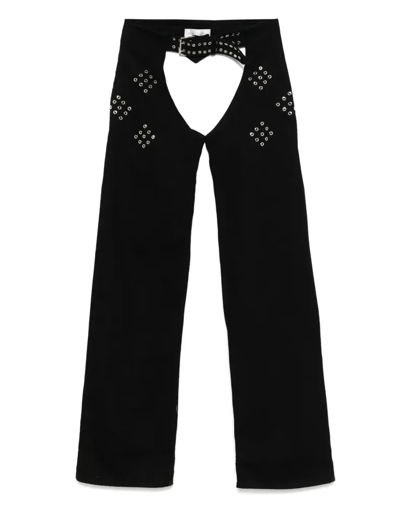 Ludovic de Saint Sernin Chaps Jeans - Schwarz Schwarz
