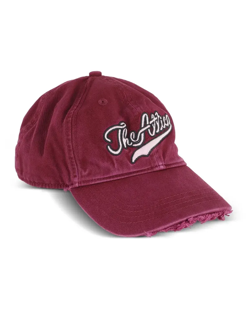 ATTICO Baseballkappe mit Logo-Stickerei - Rot Rot