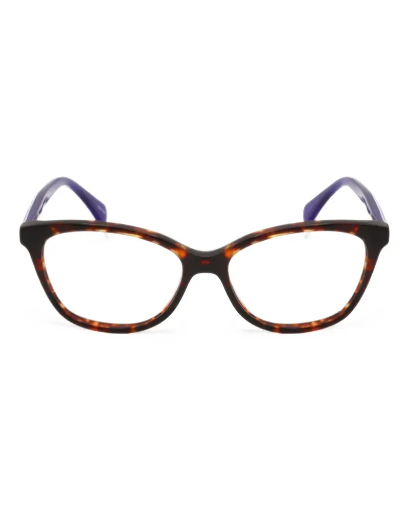Kate Spade Tamalyn Cat-Eye-Brille in Schildpattoptik - Braun Braun