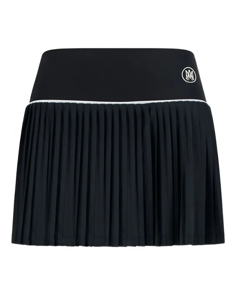 Amiri MA pleated mini skirt - Schwarz Schwarz