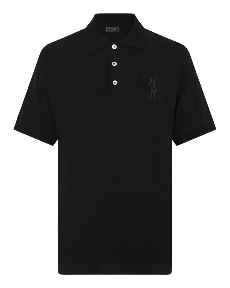 Billionaire Baroque Poloshirt - Schwarz Schwarz