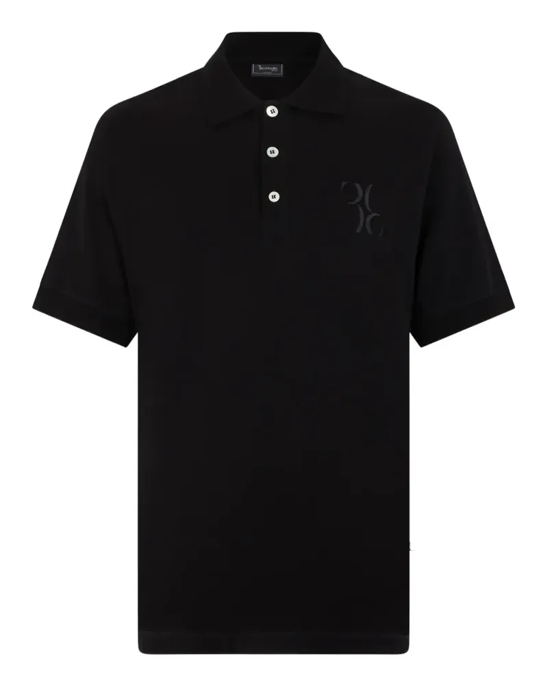 Billionaire Baroque Poloshirt - Schwarz Schwarz
