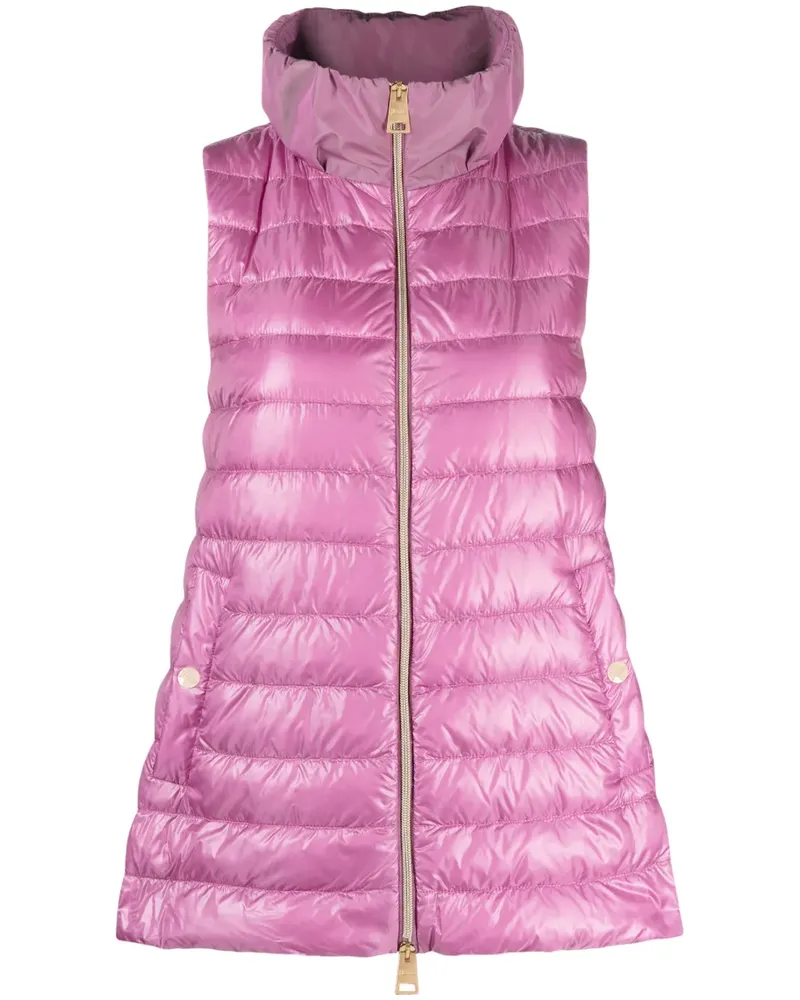 Herno Daunenweste mit Reißverschluss - Rosa Rosa