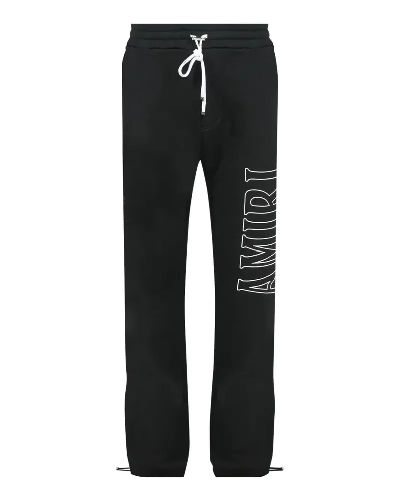 AMI Paris logo-print track pants - Schwarz Schwarz