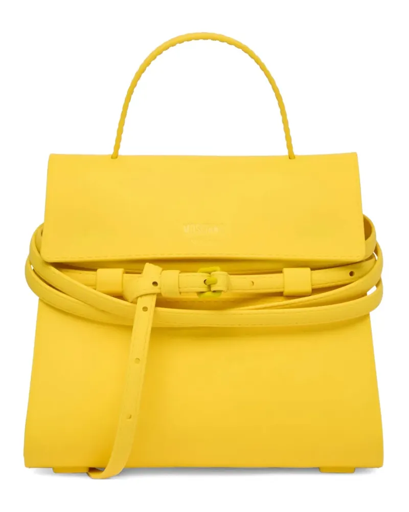Moschino Gelber Tote Bag Gelb