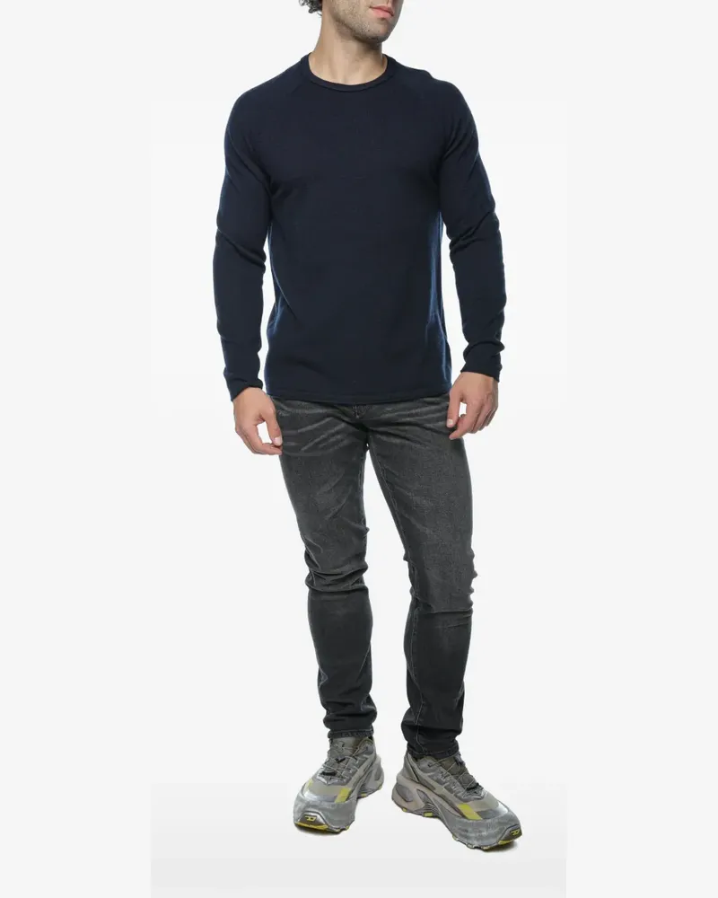 Drykorn raglan-sleeve knitted sweatshirt - Blau Blau