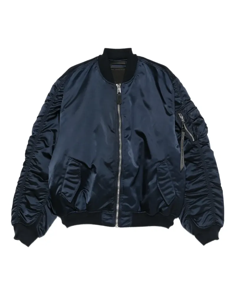Alpha Industries Bomberjacke mit Rüschenärmeln - Blau Blau