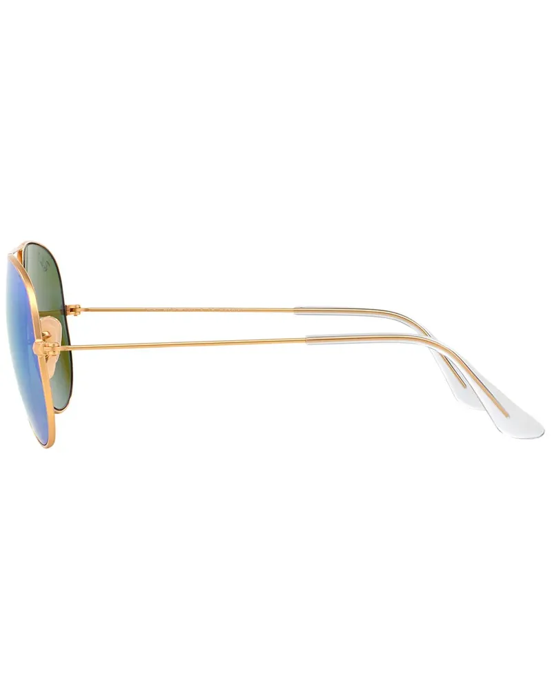 Ray Ban Pilotenbrille mit farbigen Gäsern - Metallic Metallic