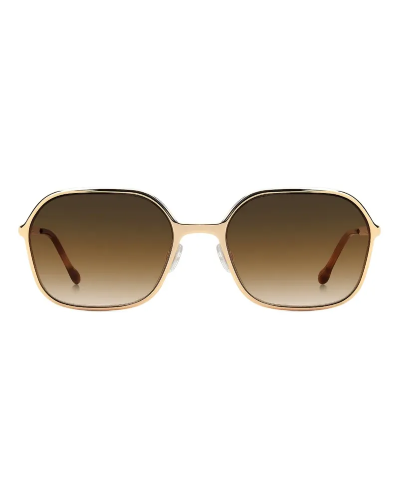 Isabel Marant Sonnenbrille mit geometrischem Gestell - Braun Braun