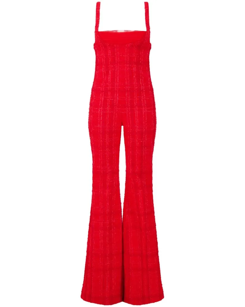 Giambattista Valli Ausgestellter Jumpsuit - Rot Rot