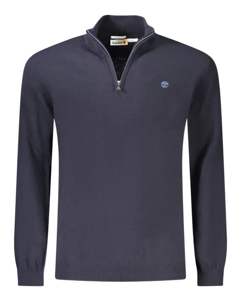 Timberland quarter-zip mock-neck sweater - Blau Blau