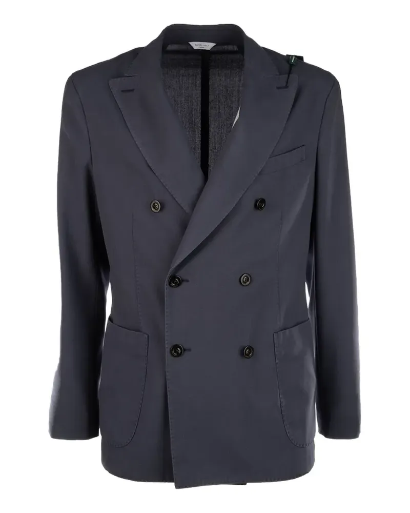 Boglioli double-breasted blazer - Blau Blau