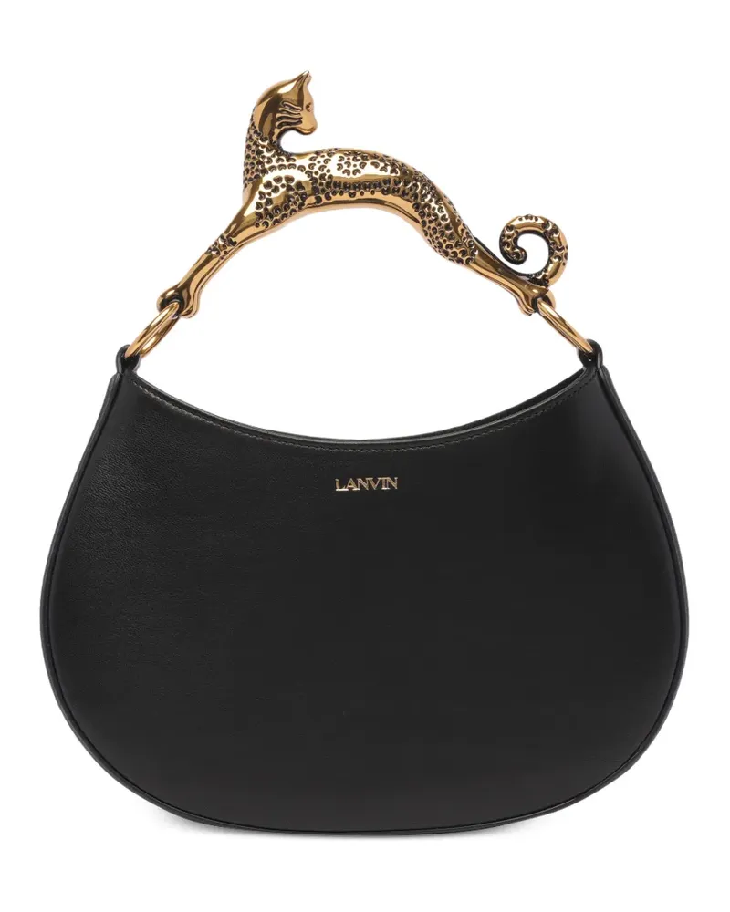 Lanvin cat hobo bag - Schwarz Schwarz