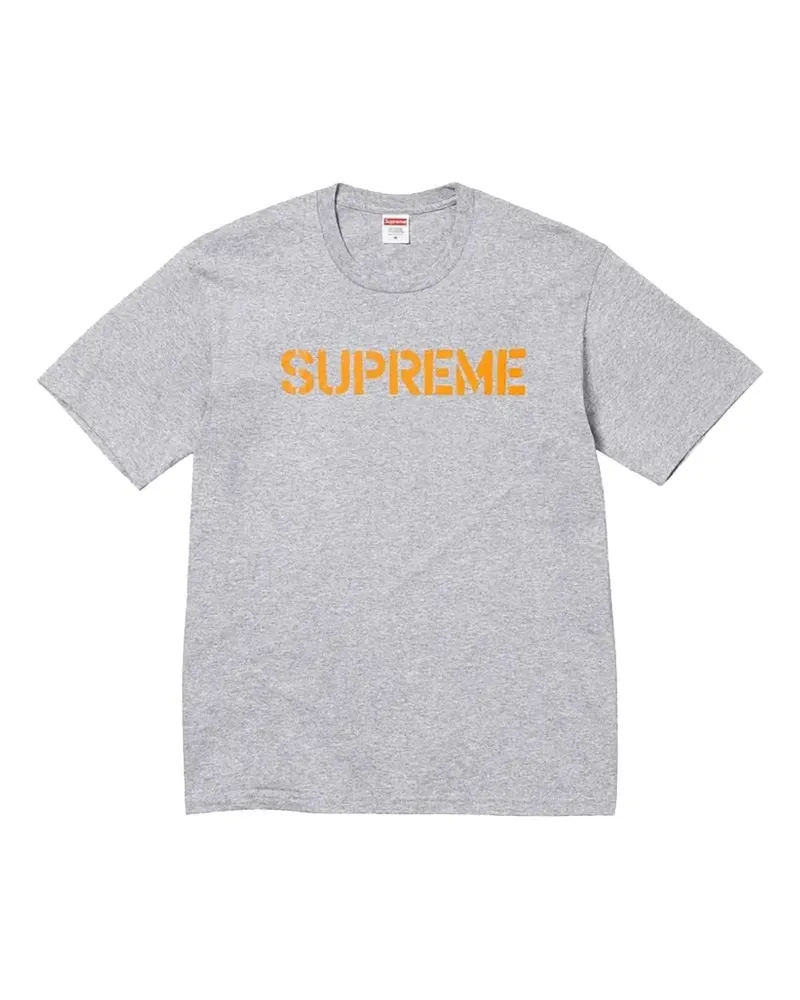 Supreme Being Hard T-Shirt mit Logo-Print - Grau Grau