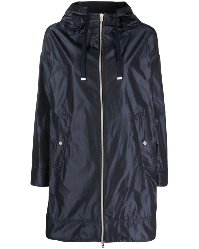 Herno Parka mit Kapuze - Blau Blau