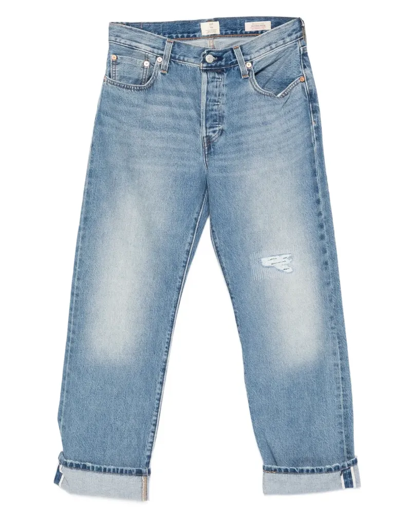 Levi's logo patch jeans - Blau Blau