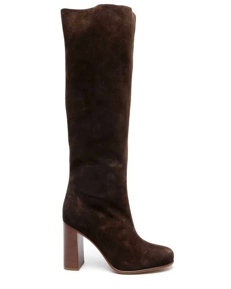 KHAITE Willow Stiefel 90mm - Braun Braun