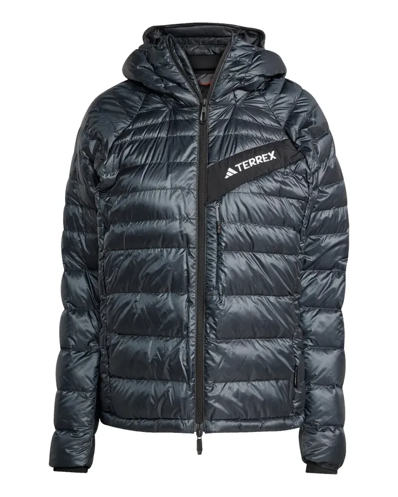 adidas Terrex Techrock Climawarm+ quilted jacket - Schwarz Schwarz
