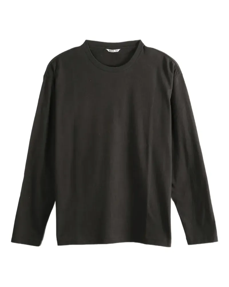AURALEE long-sleeve T-shirt - Schwarz Schwarz