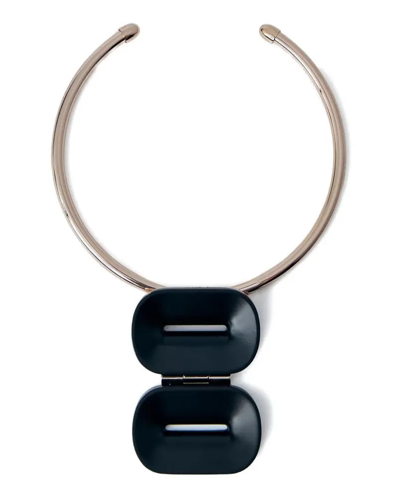 Max Mara hinged pendant necklace - Gold Gold