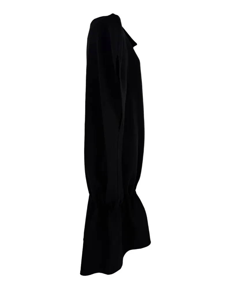 Totême Murosa drop-hem bouclé dress - Schwarz Schwarz