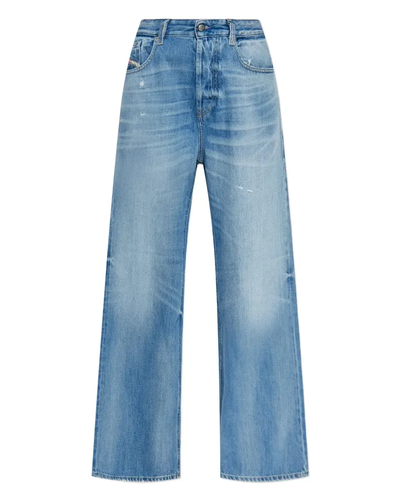 Diesel 1996 D-Sire Jeans im Distressed-Look - Blau Blau