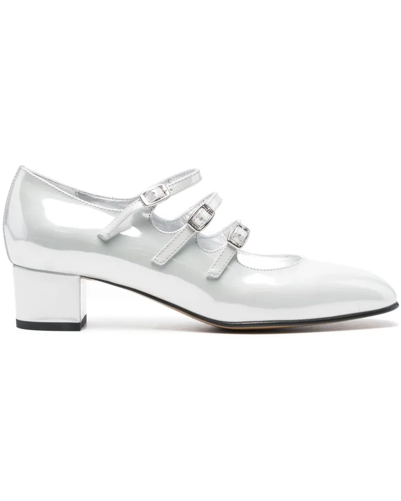 Carel Kina Pumps 40mm - Weiß Weiß