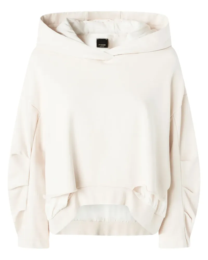 Pinko Klassischer Hoodie - Weiß Weiß