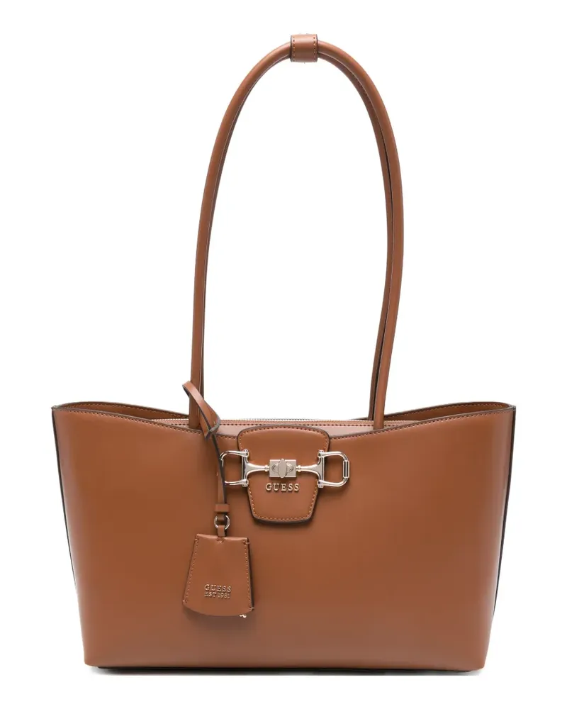 Guess metal hardware tote bag - Braun Braun