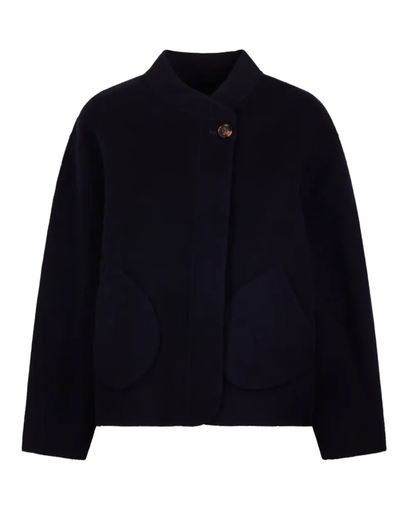 Soeur Windsor Jacke mit aufgesetzten Taschen - Blau Blau