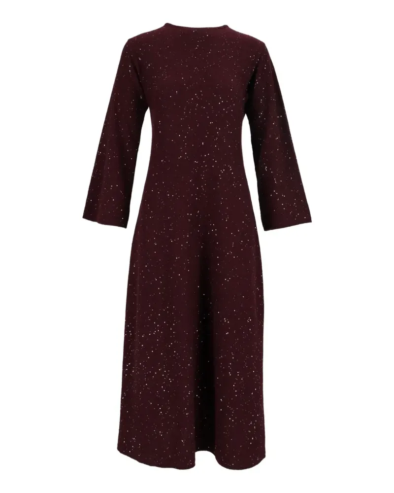Antonelli Firenze Schmales Kleid mit Pailletten - Rot Rot