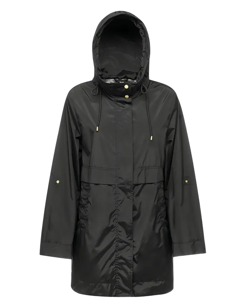 Geox Dandra Kapuzenjacke mit Kordelzug - Schwarz Schwarz
