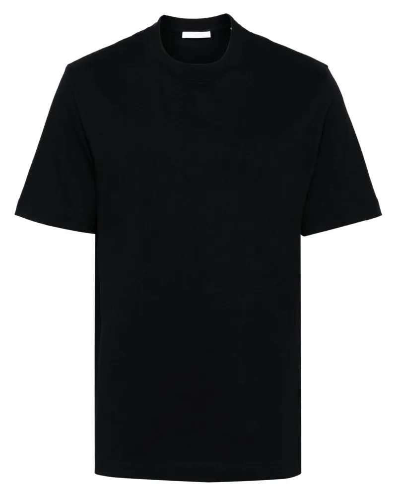 Helmut Lang T-Shirt mit Logo-Print Schwarz