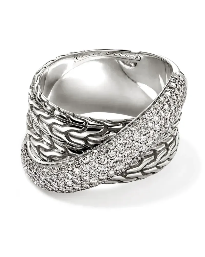 John Hardy JH Essential Crossover Sterlingsilberring