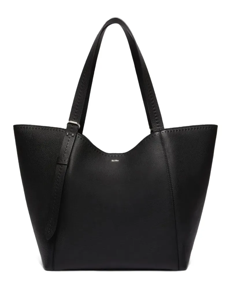 Max Mara Archetipo logo tote bag - Schwarz Schwarz