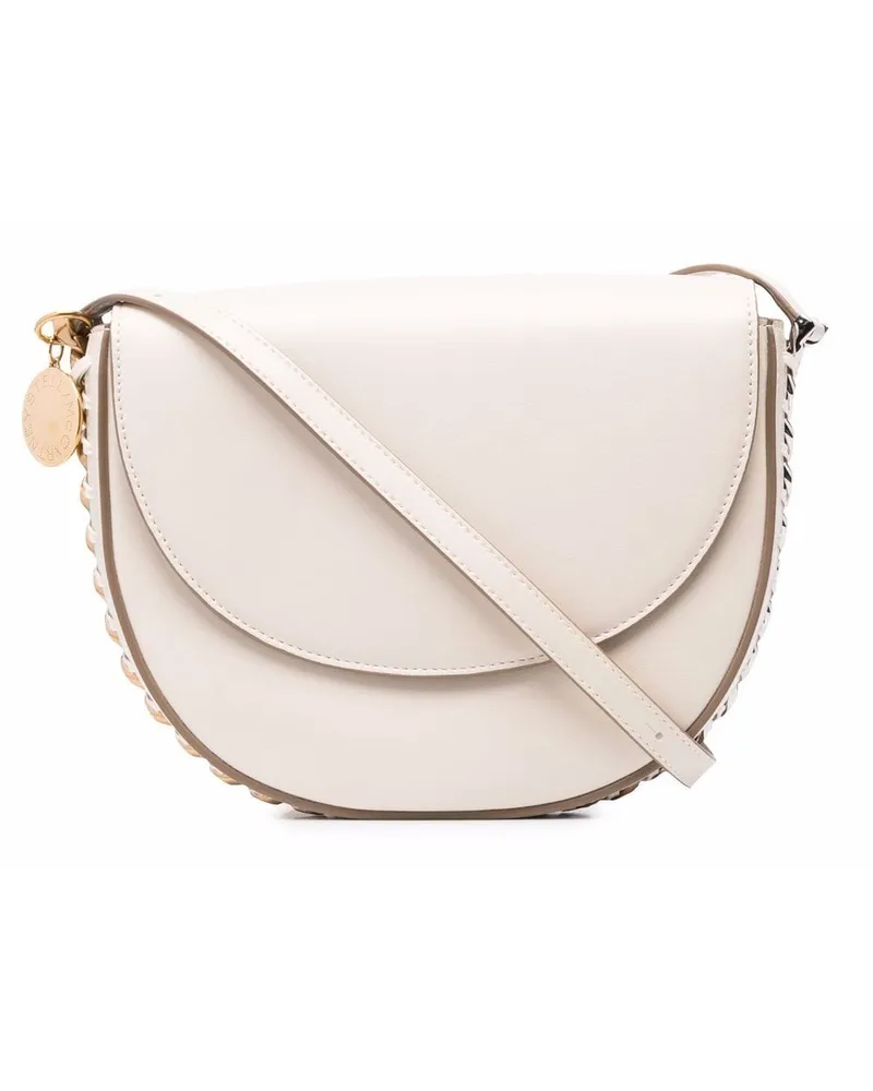 Stella McCartney Frayme Schultertasche - Nude Nude